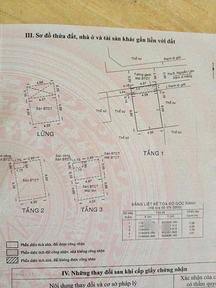 Nhà HXH 4 Tầng Nguyễn Lâm, Bình Thạnh - 6.8 Tỷ, Sổ Hồng