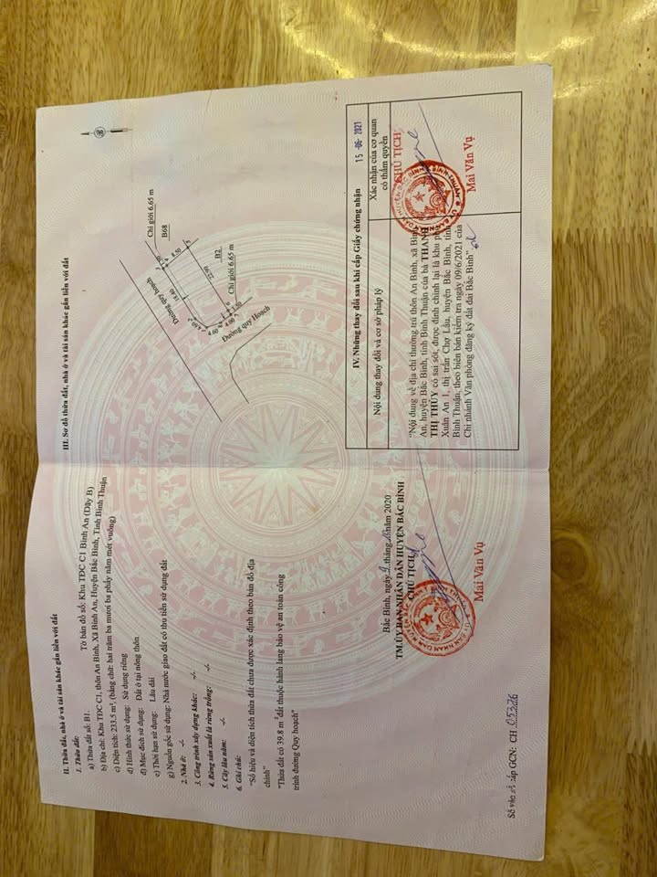 Đất nền 2 mặt tiền QL28B Phan Thiết 233m² - Sổ đỏ chính chủ