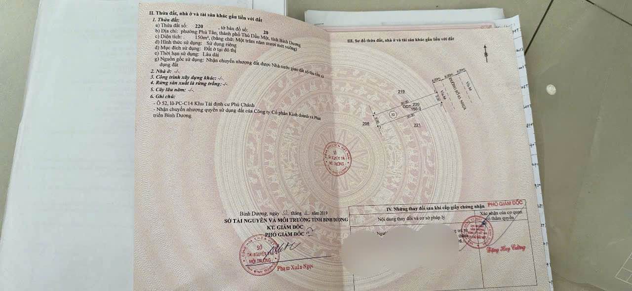 Bán Đất TDC TP Mới Bình Dương 150m² - Sổ Đỏ Full Thổ Cư, Giá 2.85 Tỷ