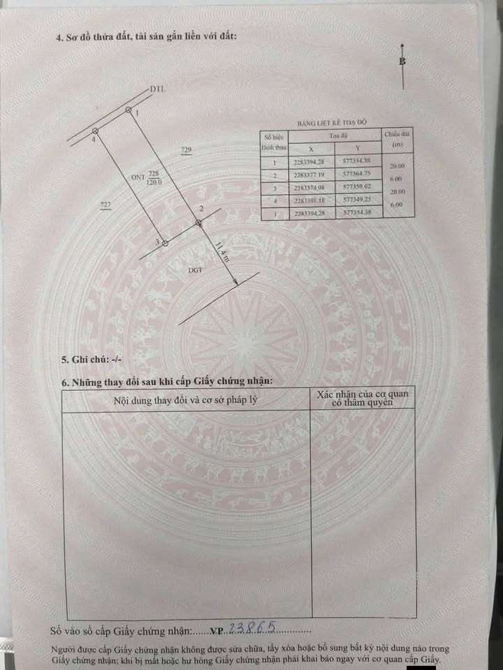 Bán Đất Nền Hưng Hà 120m² - Hướng Đông Nam, Đường Ô Tô