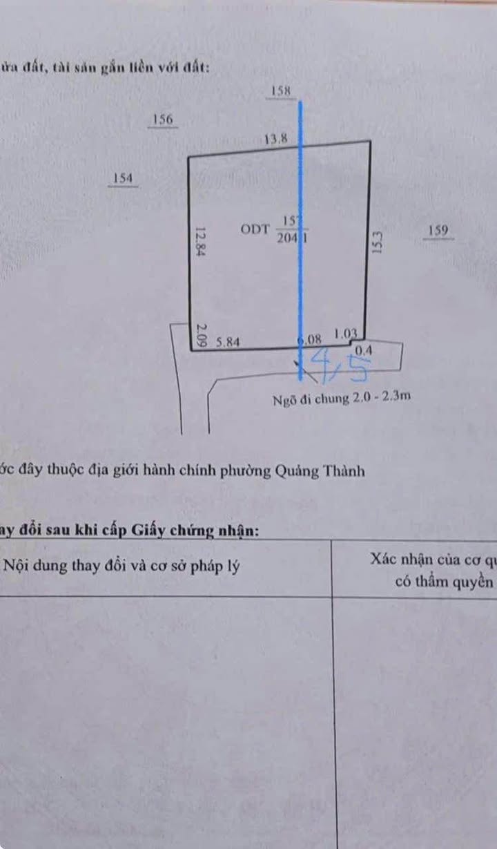 Đất nền 70m² Ba Đình - Ngõ Đặng Tiến Đông, Hướng Nam Mát Mẻ, Giá 1.6 Tỷ