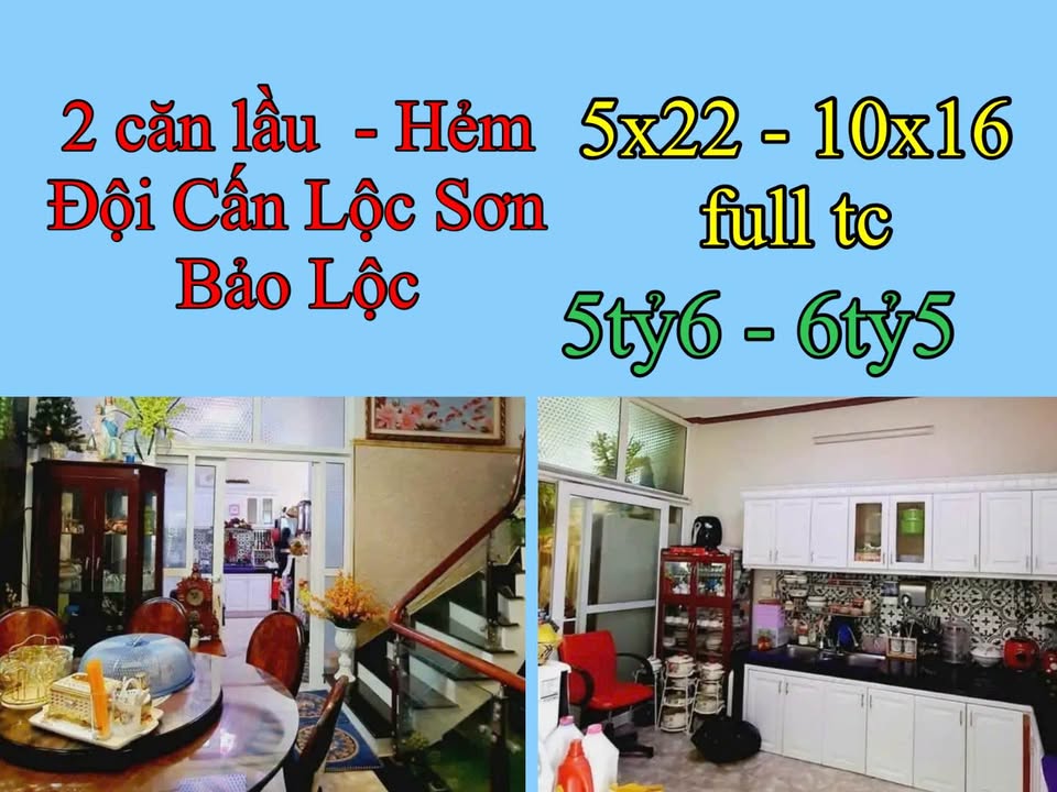 Nhà riêng Hẻm Đội Cấn Bảo Lộc 5.6 tỷ - Full nội thất cao cấp!