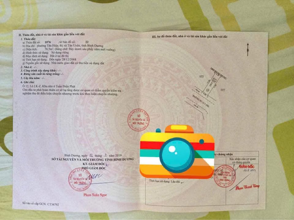 Đất Nền N7 Tuấn Điền Phát - 76m² Giá 1.5 Tỷ - Sổ Hồng Sẵn Sàng