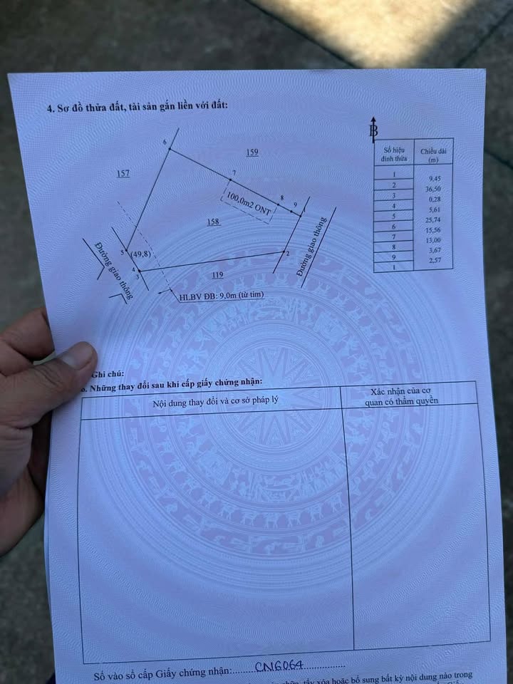 Đất MT nhựa 711m² Bình Phước, giá 6 tỷ - Sẵn sổ HĐMB