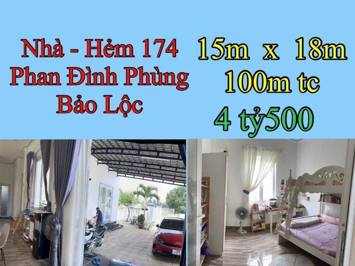 Nhà 270m² Phan Đình Phùng, Bảo Lộc - Giá 4.5 Tỷ, Sẵn Sàng Đón Bạn Về