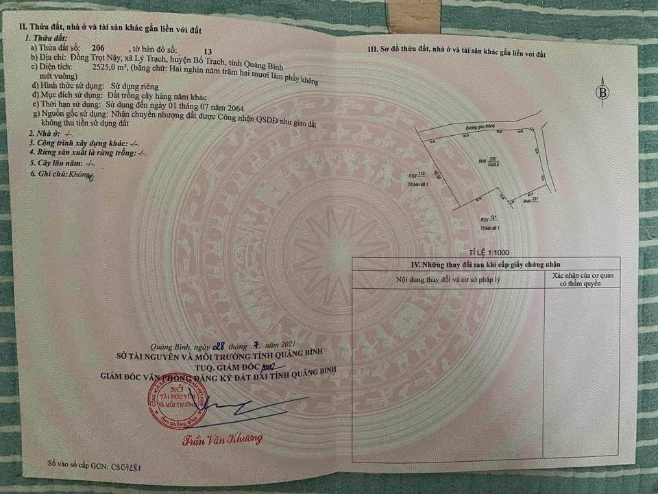 Đất Nền Lý Trạch 4000m² - Sổ Đỏ Chính Chủ, Giá Tốt!