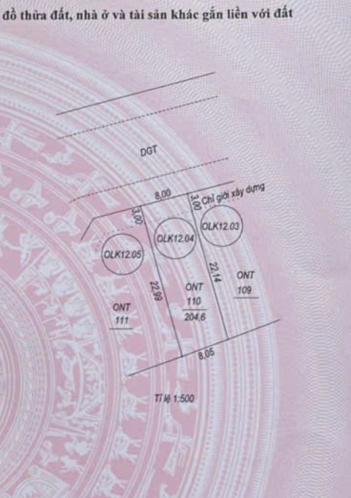 Đất nền Huyện Quảng Trạch 176m² - Đường 15m, Hướng Bắc - Giá 1 tỷ