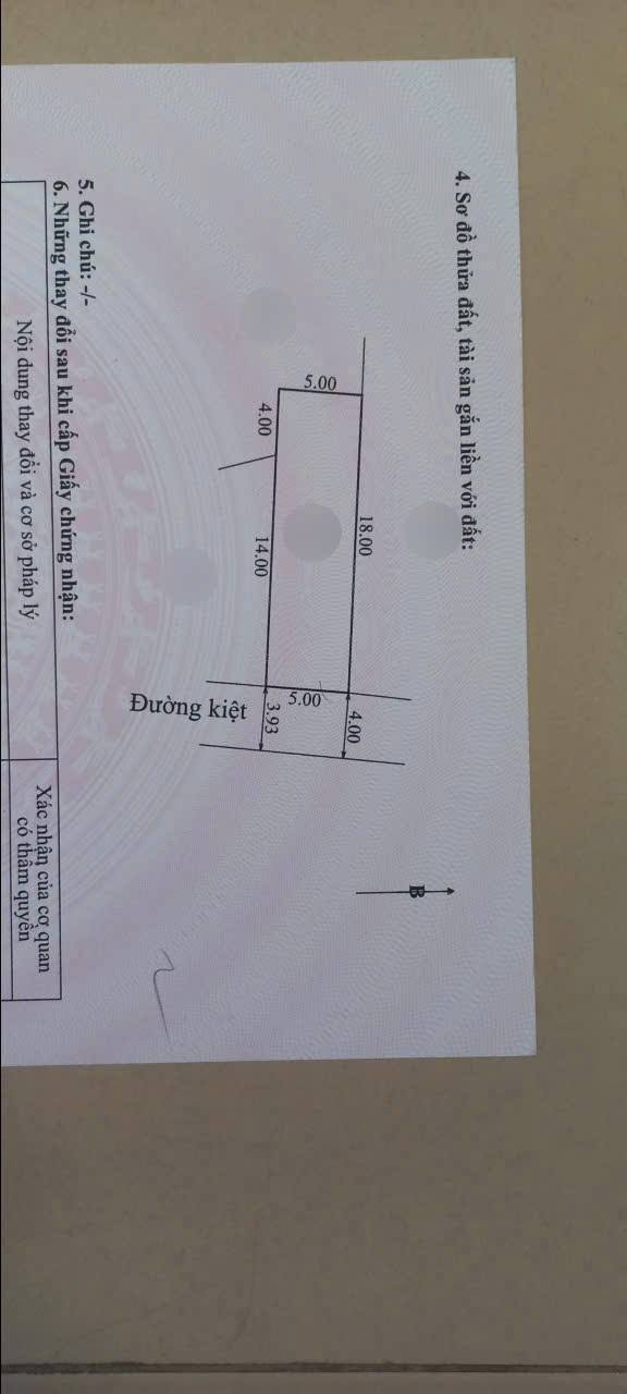 Đất nền Vỹ Dạ, Huế 90m² giá 2.25 tỷ - Đất thổ cư 100%