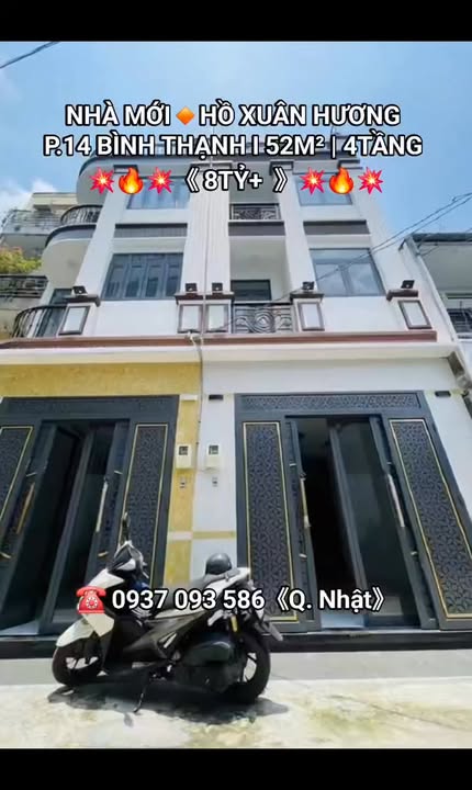 Nhà riêng Hồ Xuân Hương Bình Thạnh 52m² - Ô tô vào tận nhà, ở ngay!