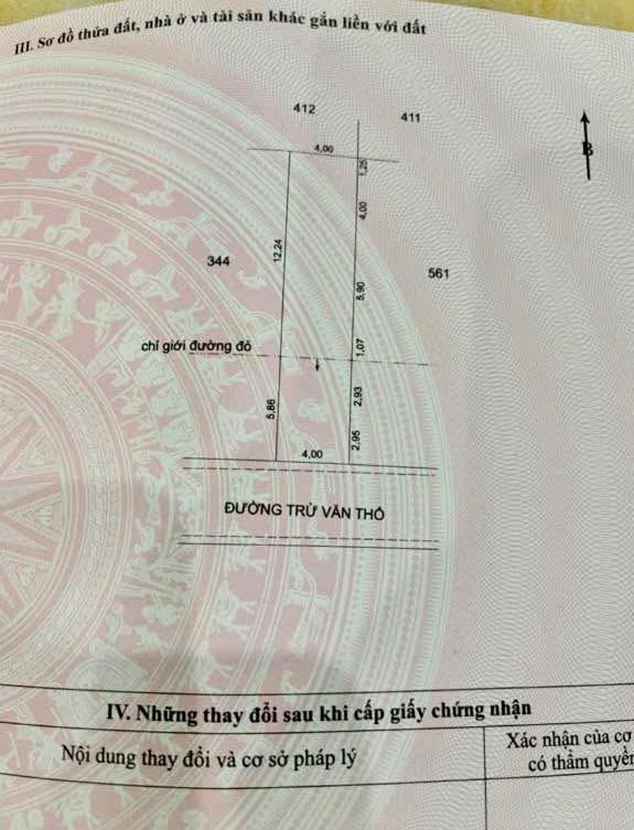 Nhà phố mặt tiền Trừ Văn Thố, Mỹ Tho 72m² - Mặt tiền kinh doanh đắc địa!