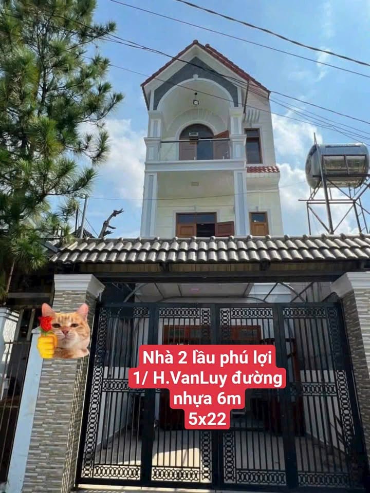 Nhà riêng Phú Lợi, Thủ Dầu Một 110m² 4.7 tỷ - Ô tô vào tận nhà!