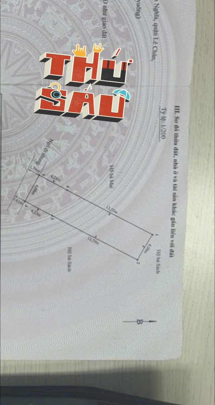 Đất nền Quận Lê Chân 72.6m² 3.05 tỷ - Tiềm năng tăng giá vượt trội!