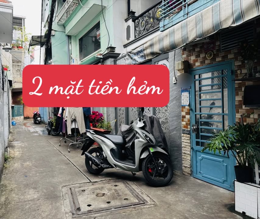 Nhà 52m² 2 Mặt Tiền Hẻm Thông - Gò Vấp - Gần Công Viên Gia Định - 7.5 Tỷ