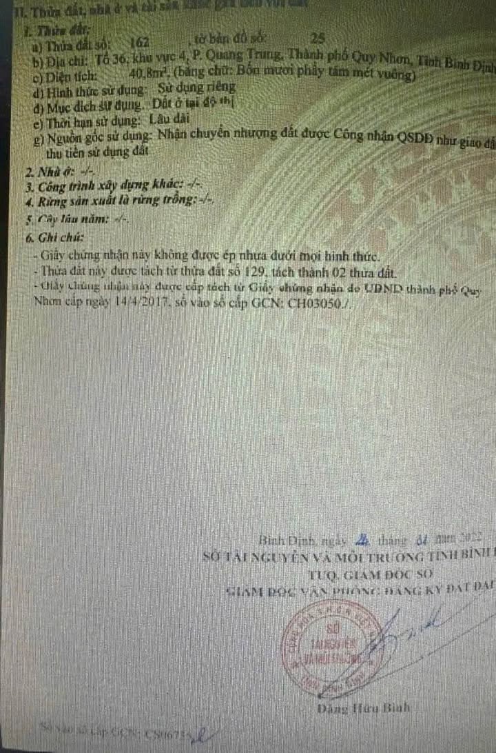 Bán nhà khu Thành Thái Quy Nhơn 41m² - Ô tô đỗ cửa, sẵn sàng ở ngay!