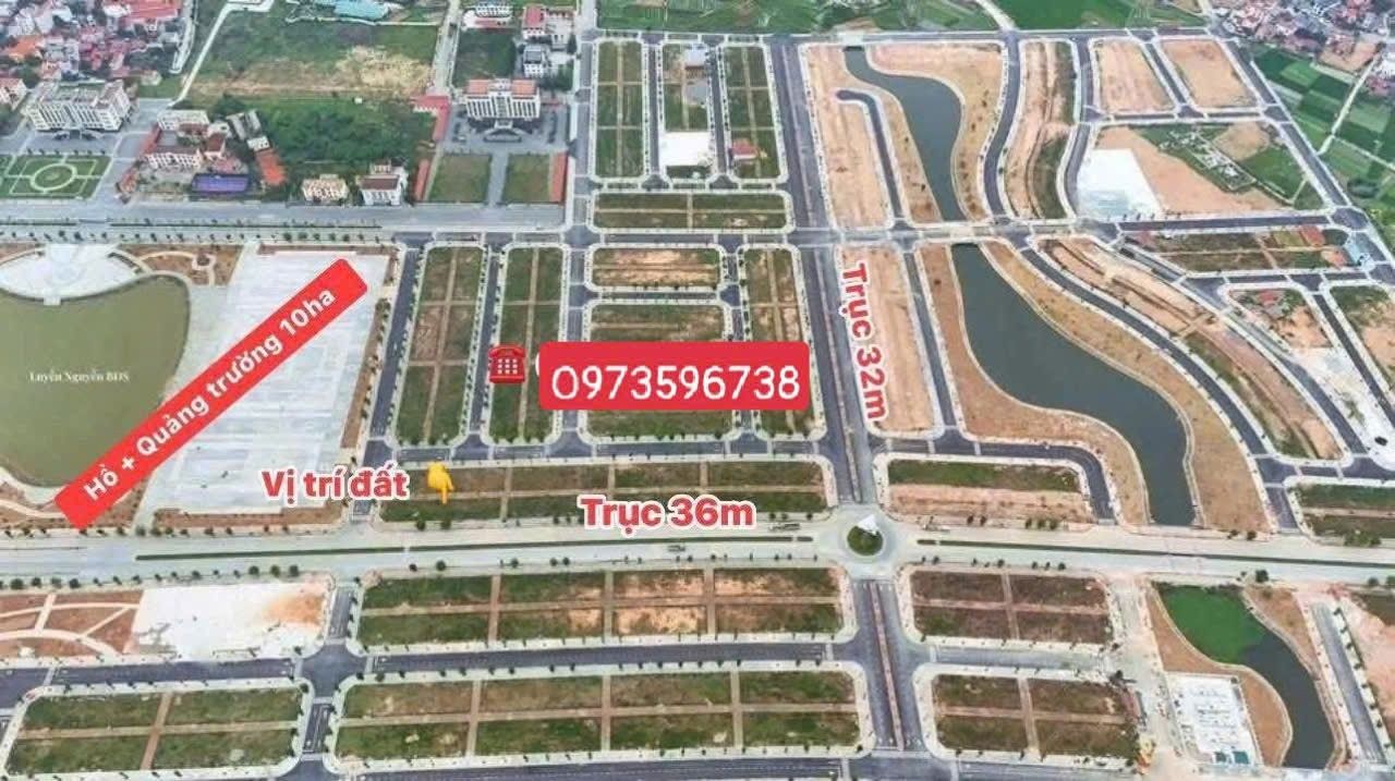 Đất nền KĐT Đông Vôi Lạng Giang 98m² Hướng Đông - Sổ đỏ sẵn sàng