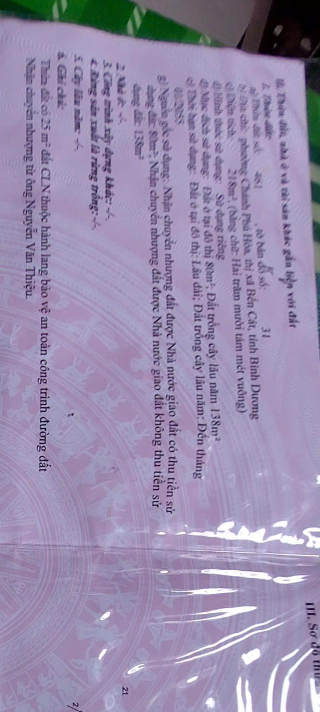 Đất nền Bến Cát 255m² giá 1.1 tỷ - Tiềm năng tăng giá vượt trội