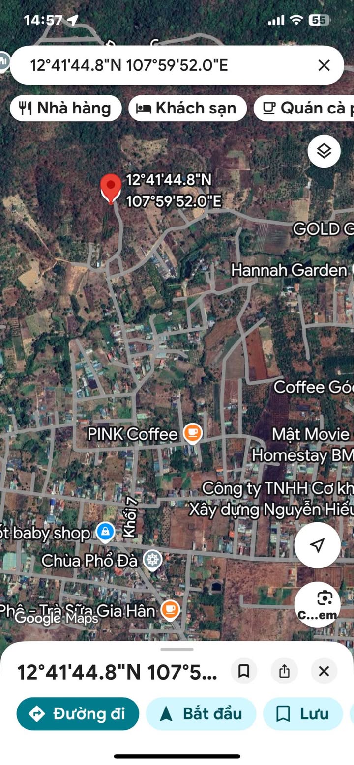 Đất nền Thành Nhất BMT 5349m² - Sổ đỏ chính chủ, tiềm năng nghỉ dưỡng!