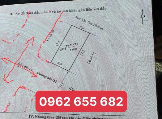 Đất nền Mộc Châu 139.8m² - Sổ đỏ chính chủ, tiềm năng tăng giá!