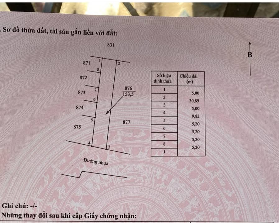 Đất nền Đá Bạc Châu Đức 155m² giá 498 triệu - Sổ hồng sẵn!