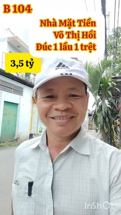 Nhà Mặt Tiền Võ Thị Hồi, Hóc Môn (4.5x9.5m) - Giá 3.5 Tỷ