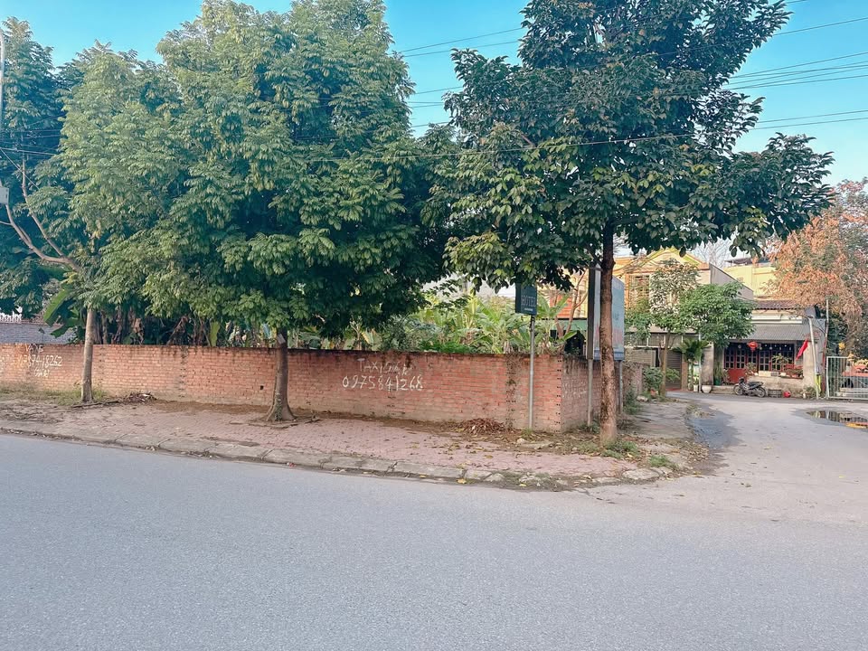 Bán đất nền 500m² mặt tiền 23m đường Chu Văn An, Việt Trì - Sổ đỏ sẵn