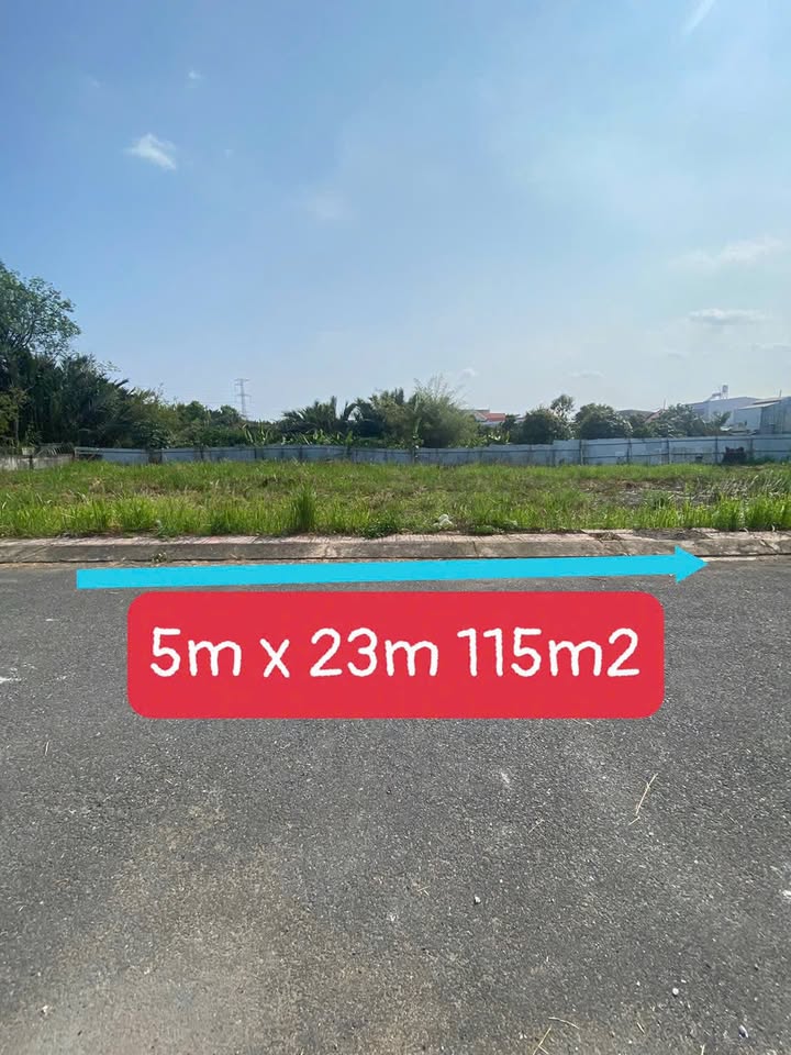 Đất Nền 5x24m Lê Văn Lương Nhà Bè - Sổ Hồng, Xây Tự Do, Giá 3.65 Tỷ
