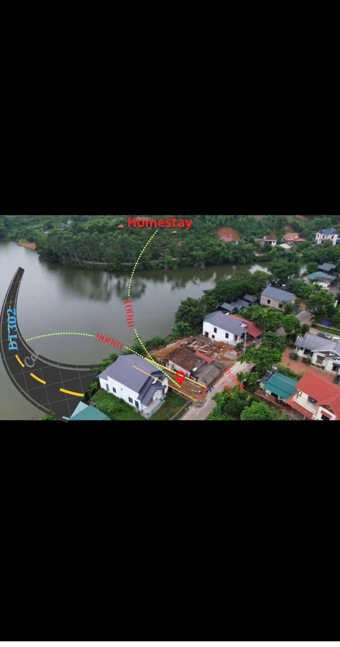 Đất Vĩnh Phúc - Mặt đường nhựa, view hồ Đồng Bùa 147m² giá 1.7 tỷ