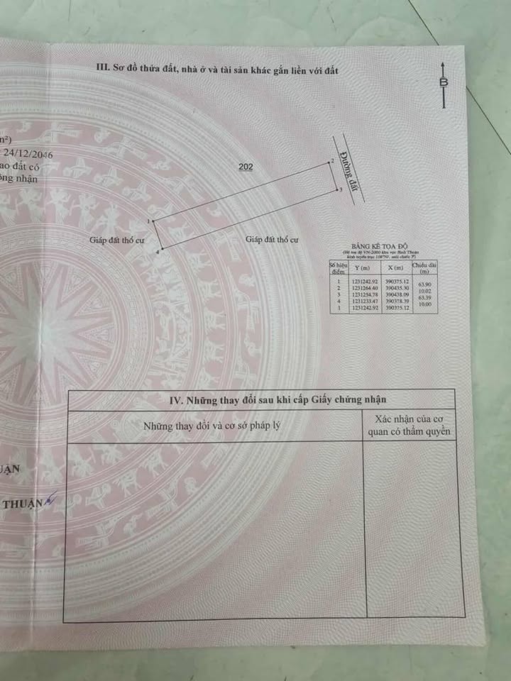 Đất nền Thôn 4 Đức Hạnh 630m² - Tiềm năng tăng giá vượt trội!