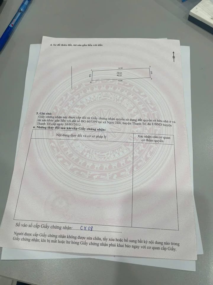 Nhà 5 Tầng Thang Máy, Ô Tô Vào Nhà - 42m² Lạc Thị, Ngọc Hồi Giá 8 Tỷ