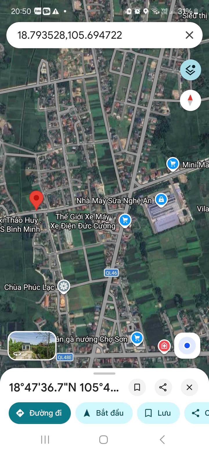 Đất nền Khánh Hợp Nghi Lộc 100m² - Sổ đỏ chính chủ, tiềm năng sinh lời!