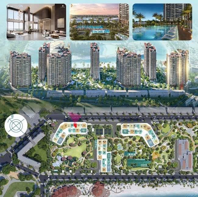 Căn hộ Masteri Grand Coast Đông Anh 43m² 2.551 tỷ - View đẹp