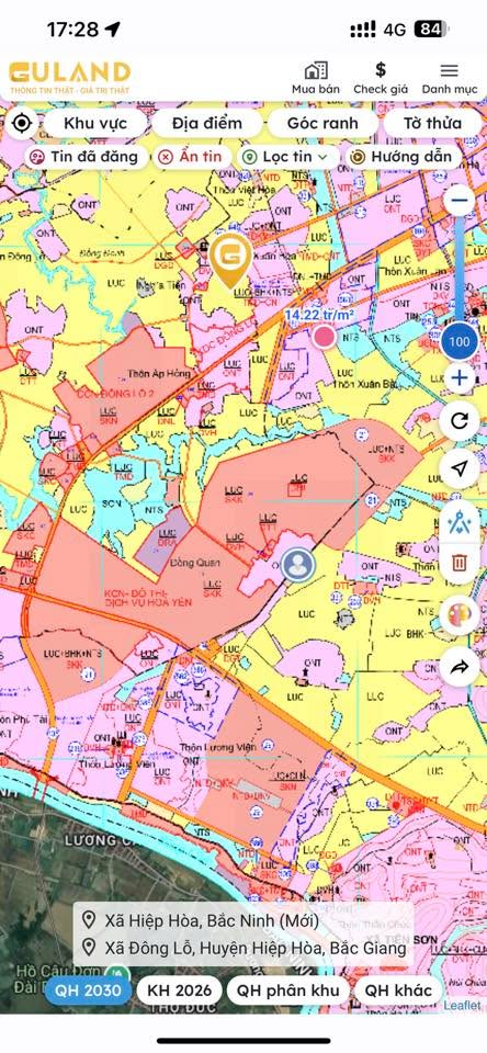 Đất nền 107m² Ấp Lam, Hoà Yên - Sổ đỏ chính chủ, tiềm năng tăng giá!