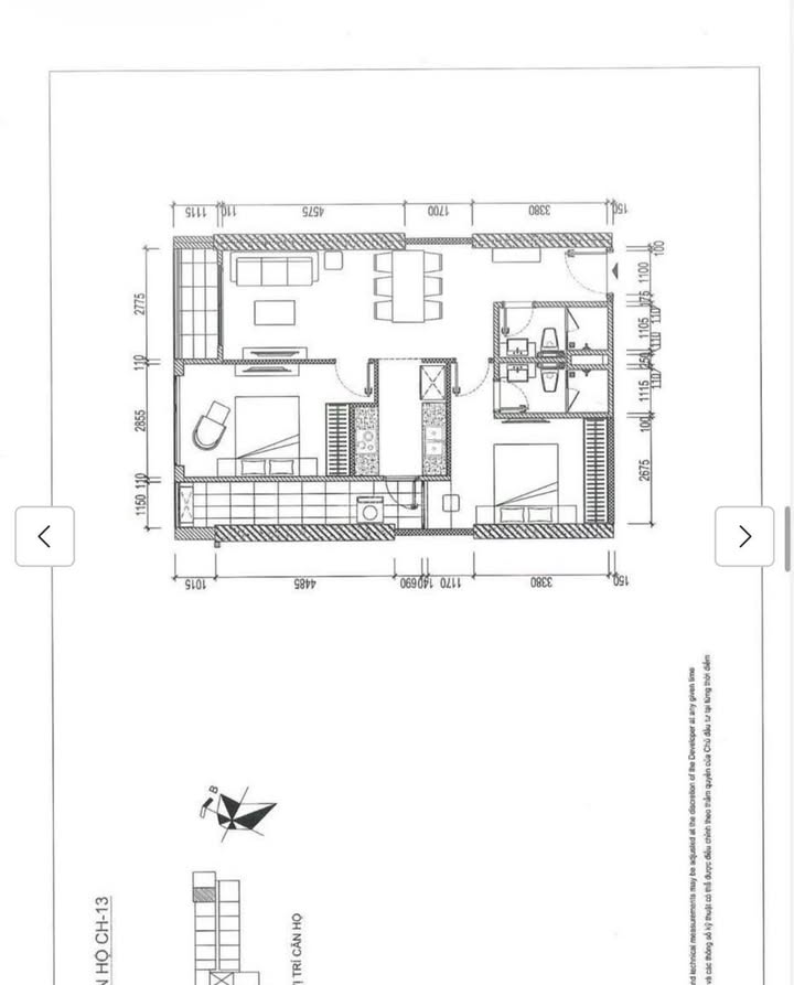 Căn hộ Aqua Park Bắc Giang 75m² 3.7 tỷ - View đẹp