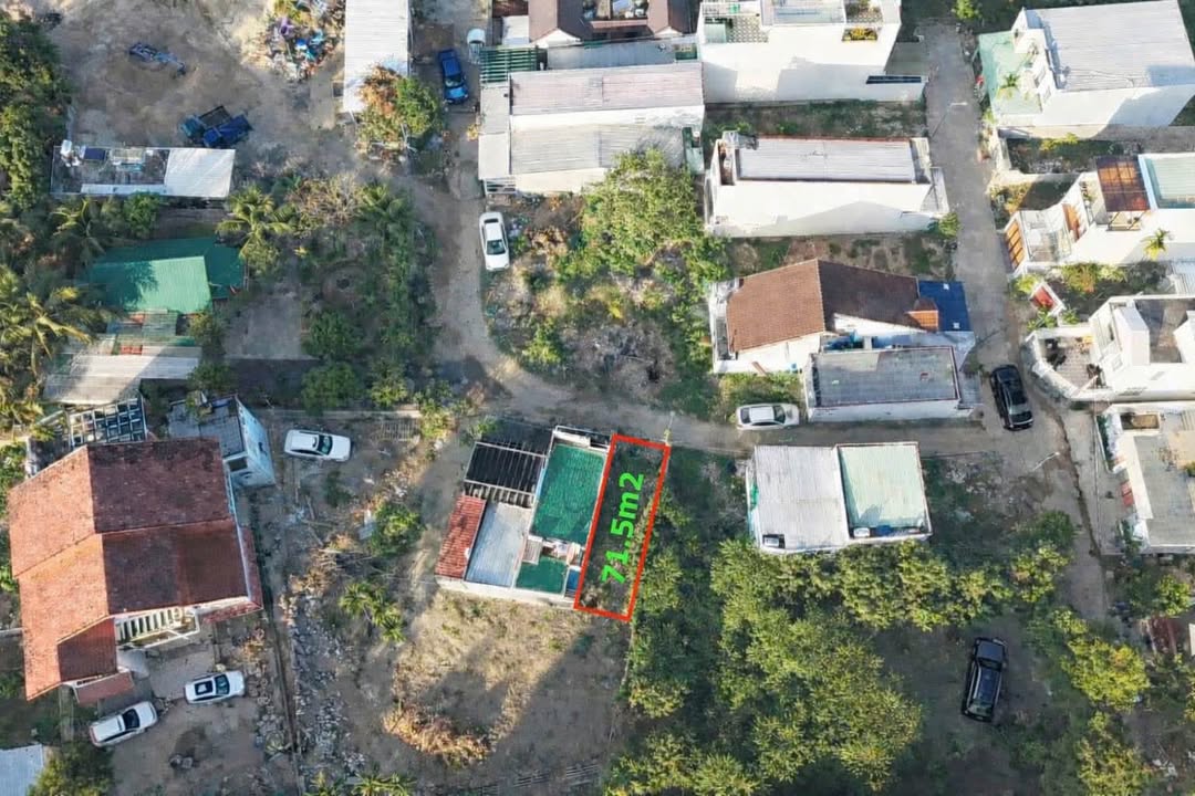 Đất nền Quy Đông Nha Trang 71.5m² - Sổ đỏ chính chủ, ô tô tận đất!