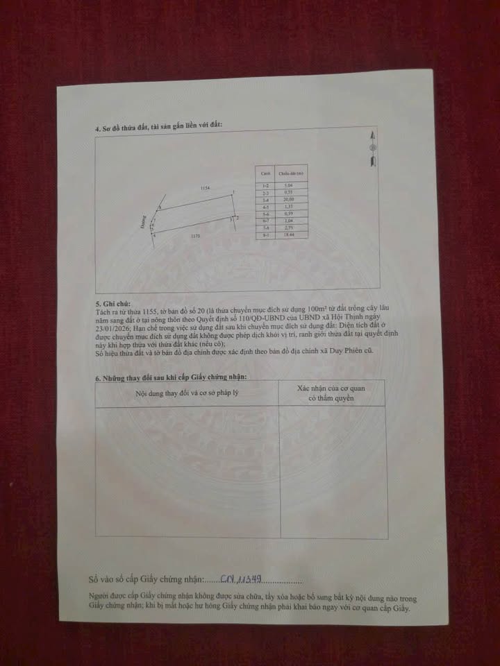 Đất nền Thượng Duy Phiên 100m² giá 1 tỷ - Tiềm năng tăng giá!