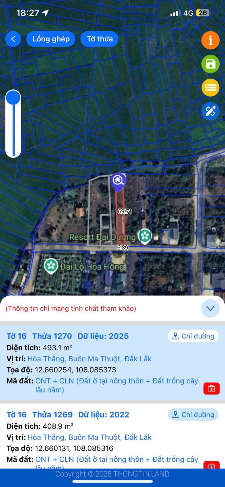 Đất nền Buôn Komleo 2000m² - View Đại lộ Đông Tây, tiềm năng tăng giá!