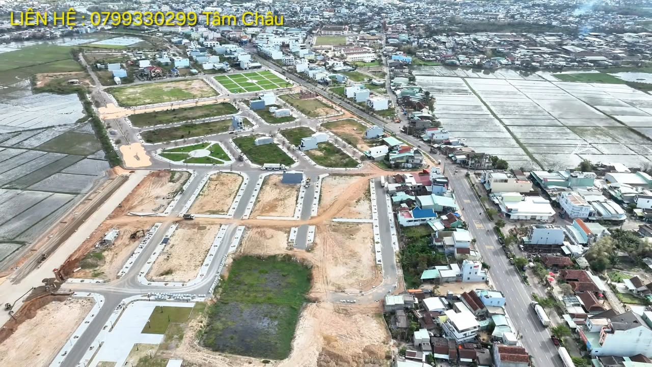 Đất nền Khu Bàn Thành 3 - An Nhơn: Sổ hồng, 100m², giá từ 9xx triệu