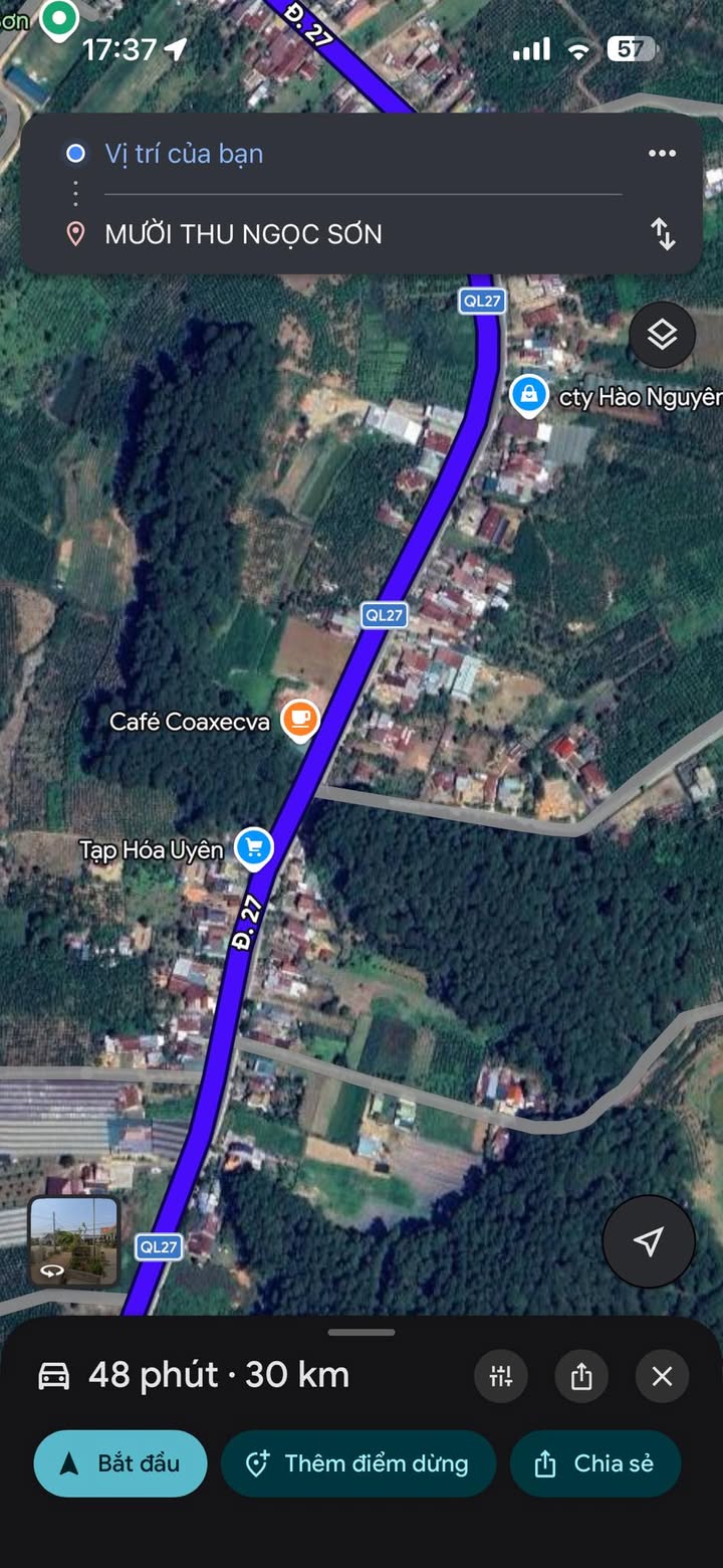 Đất 2 Mặt Tiền Quốc Lộ 27, Lâm Hà 316m² - Giá Đầu Tư 1.8 Tỷ