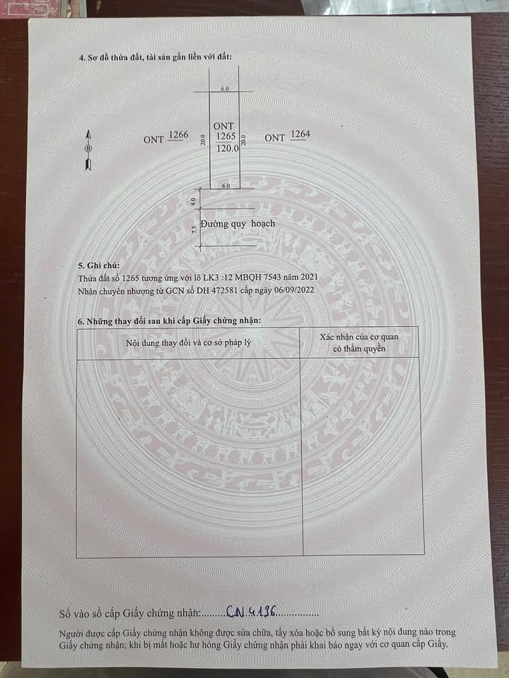 Đất nền Quảng Yên, Quảng Xương 120m² - Tiềm năng tăng giá!