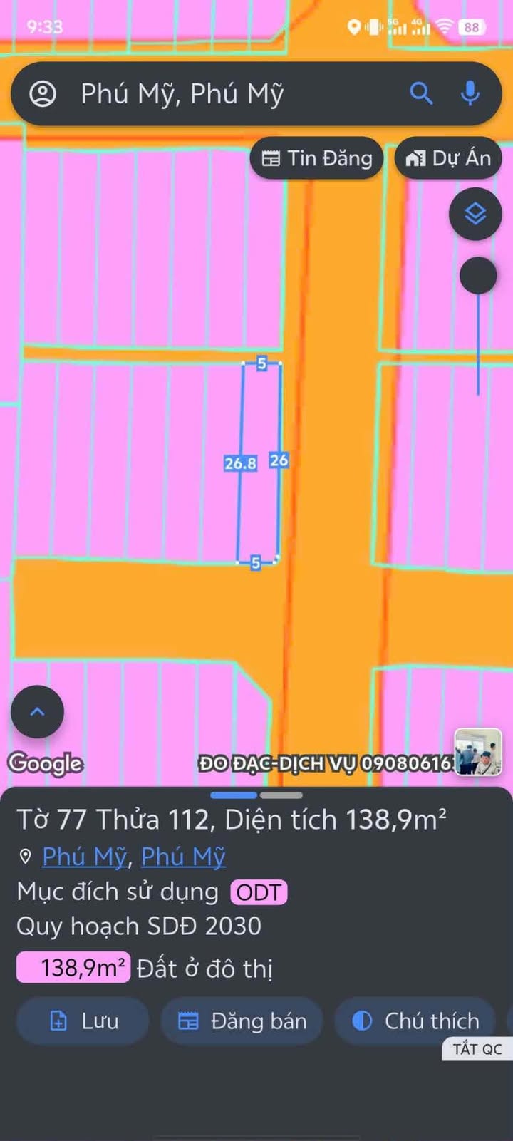 Đất Nền Lô Góc Nguyễn Duy Trinh, Phú Mỹ - 130m² Sổ Đỏ Sẵn Sàng