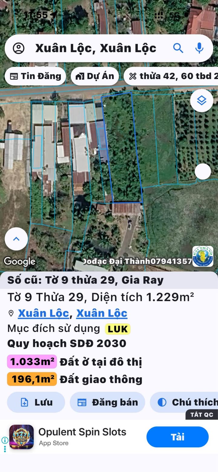 Nhà phố Thị trấn Gia Ray 1229m² - Mặt tiền kinh doanh đắc địa!