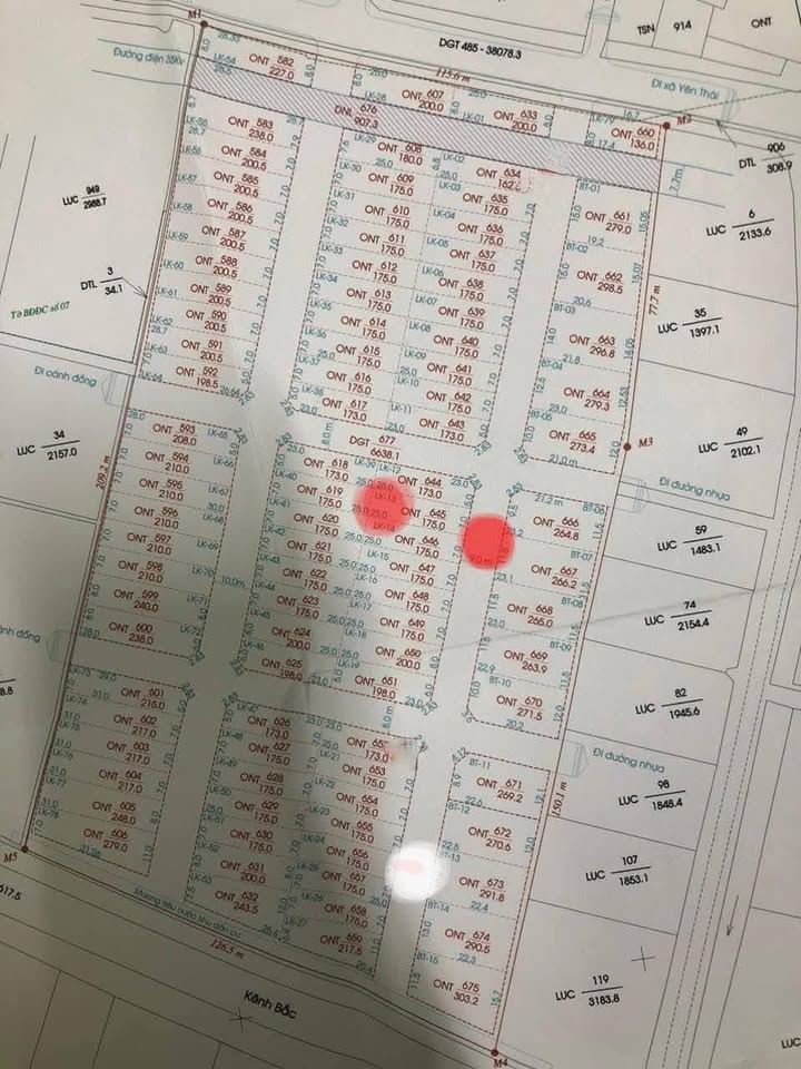 Đất nền LK 13 Phượng Lai Yên Phong, 175m² Hướng Đông Nam - Giá Tốt