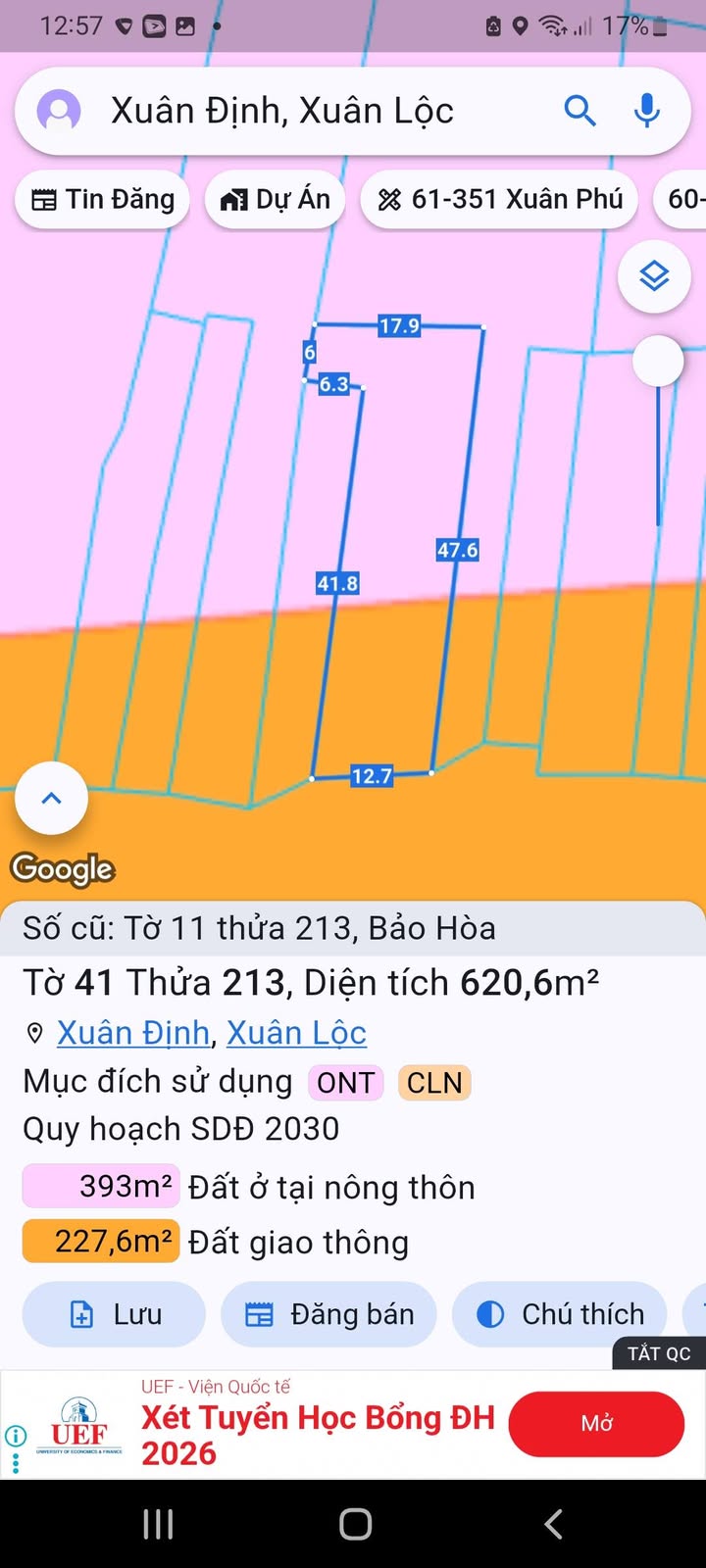 Mặt Tiền QL1A, Long Khánh - Nhà 1 Tầng 603m² Kinh Doanh Sẵn Sàng