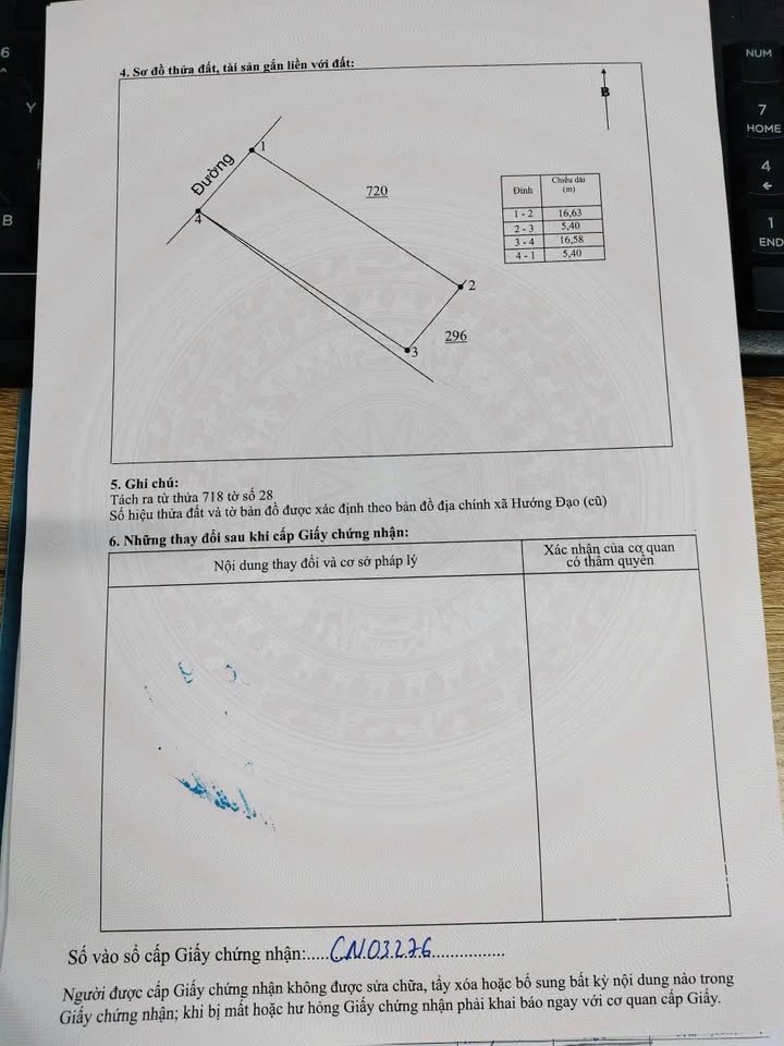 Đất nền Tam Dương Vĩnh Phúc 80m² - View hồ, đường thông ô tô, giá 900 triệu