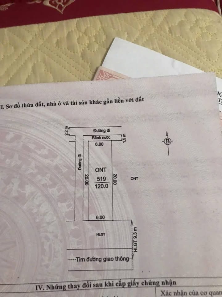 Đất đấu giá Lạng Giang 120m² lô góc mặt tiền 6m - Vị trí đắc địa, kinh doanh đỉnh cao!