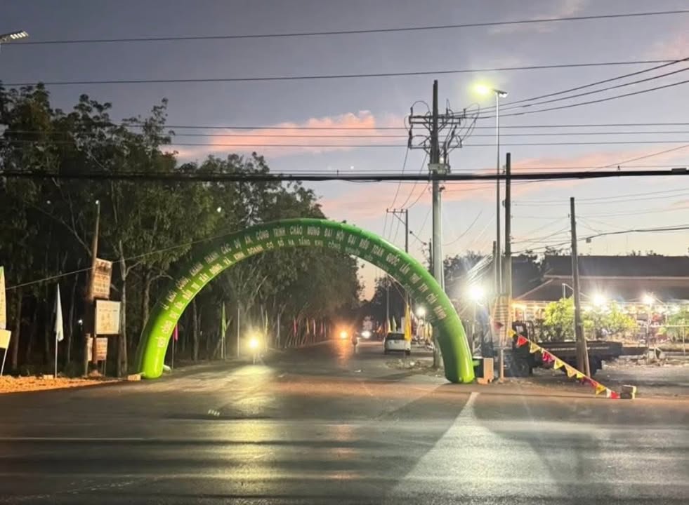 Đất nền 5260m² mặt tiền đường thông Gò Dầu, Tây Ninh - Sổ đỏ full thổ cư