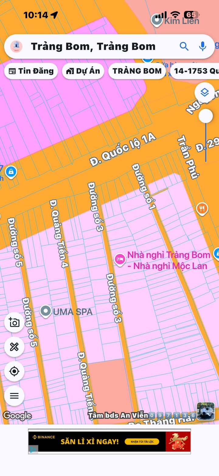 Cho thuê dãy trọ 252m² Quảng Tiến, Trảng Bom - Dòng tiền 12tr/tháng