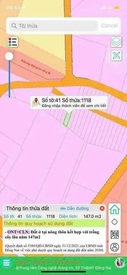 Đất nền Trảng Bom 150m² - Sổ đỏ chính chủ!