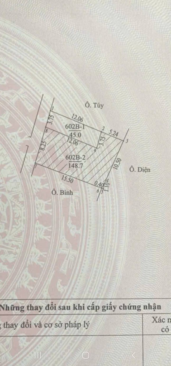 Đất nền Hoài Đức 45m² - Đường ô tô vào tận nơi, tiềm năng sinh lời!