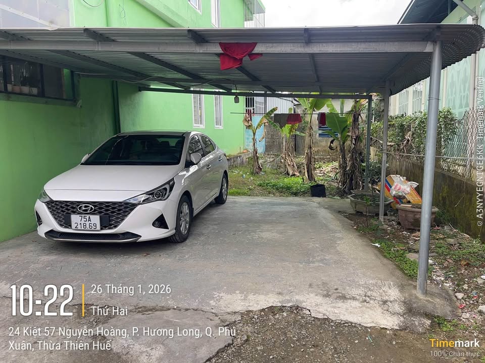 Đất nền Nguyễn Hoàng, TP Huế 97m² - Sổ đỏ chính chủ, đường ô tô!